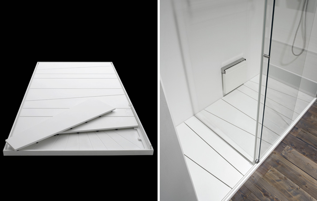 0x Shower Tray In Corian By Antonio Lupi Ambient Showroom