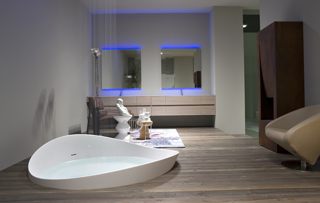 DUNE SEMIRECESSED BATHTUB BY ANTONIO LUPI Ambient Showroom